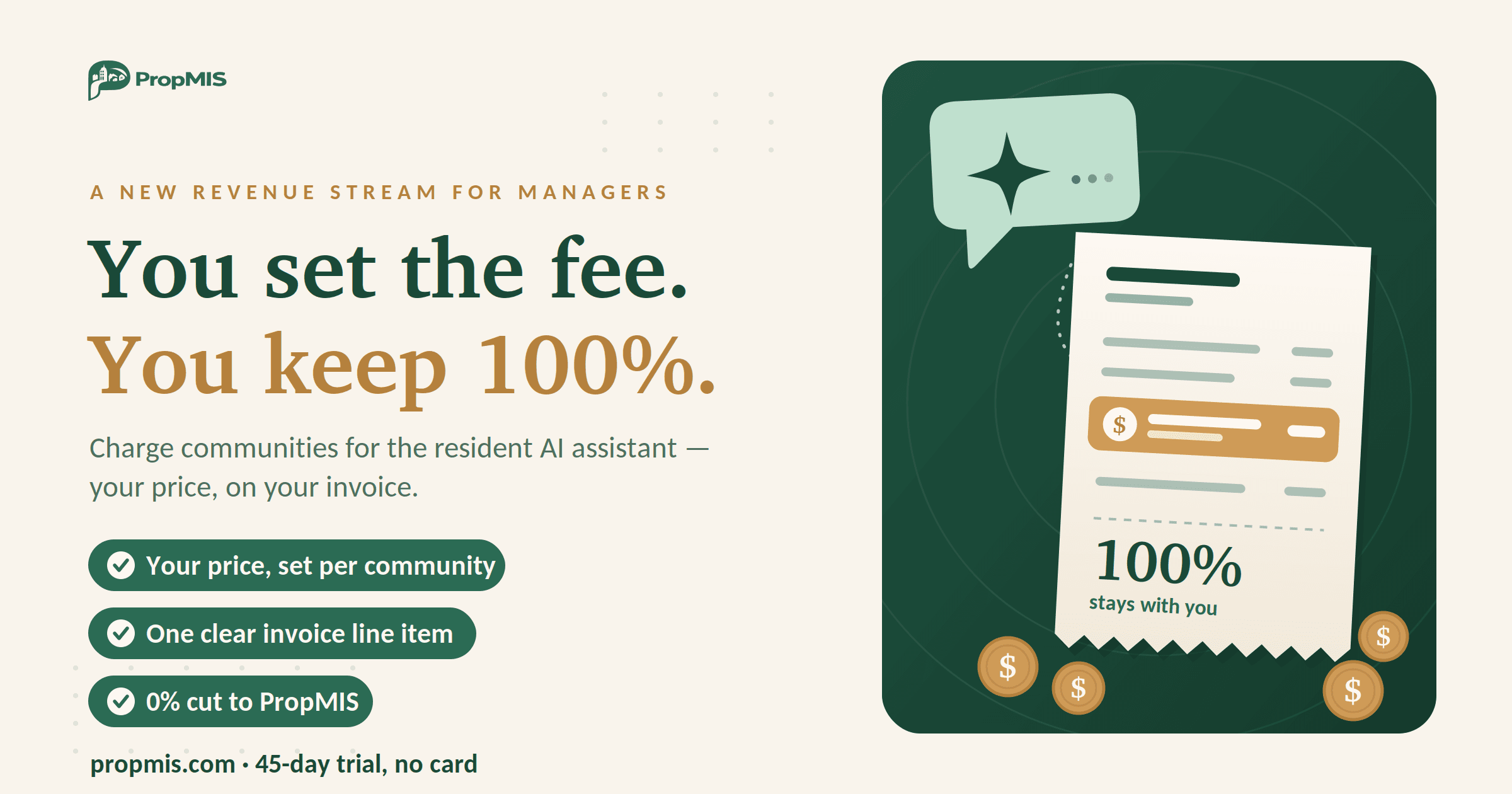 A New Revenue Stream for HOA Management Companies: Charge for Resident AI, Keep 100%